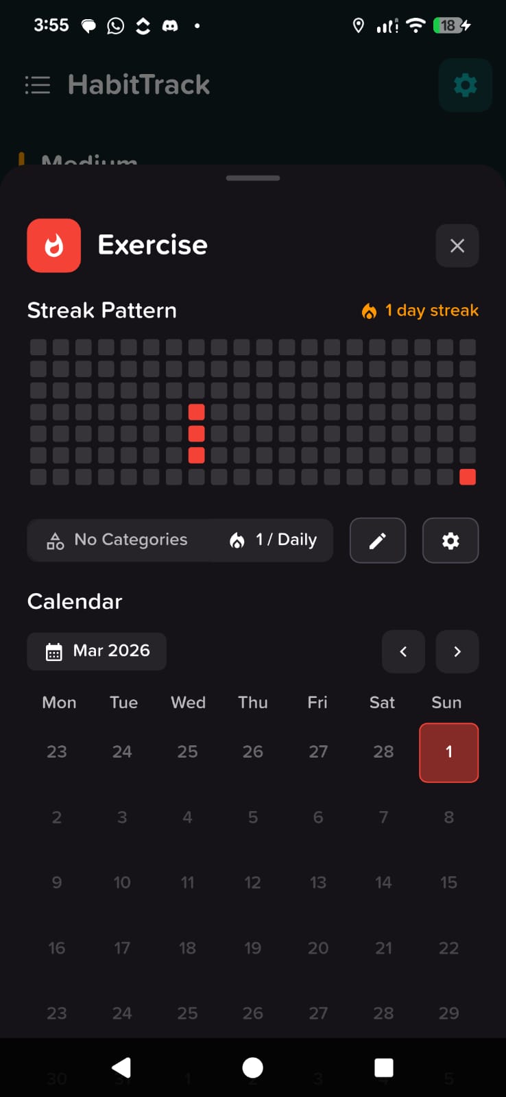 Habit Tracker – TICK IT 2