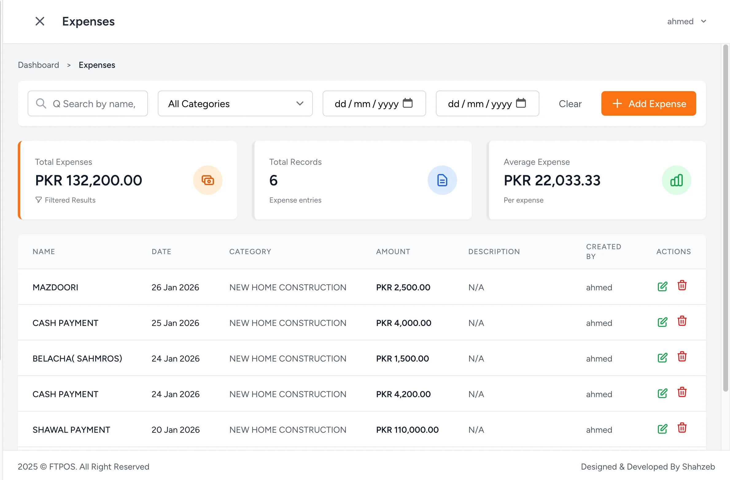 Point of sale and retail management web app